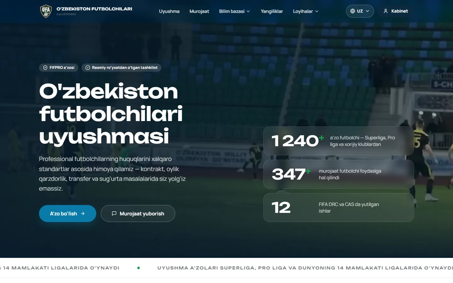 Futbolchilar uyushmasi