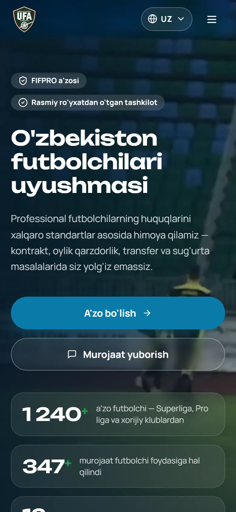 Futbolchilar uyushmasi — 4